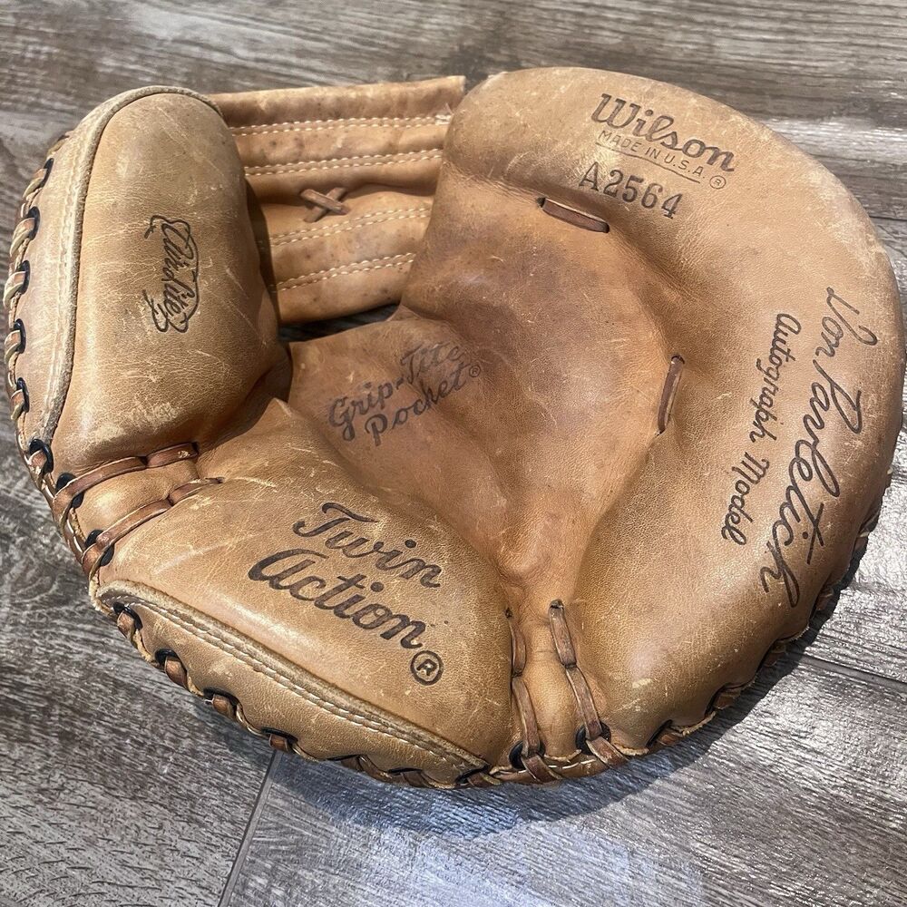 *RARE* 1950’s Era Wilson Catchers Mitt A2564 Don Pavletich Autograph USA Glove
